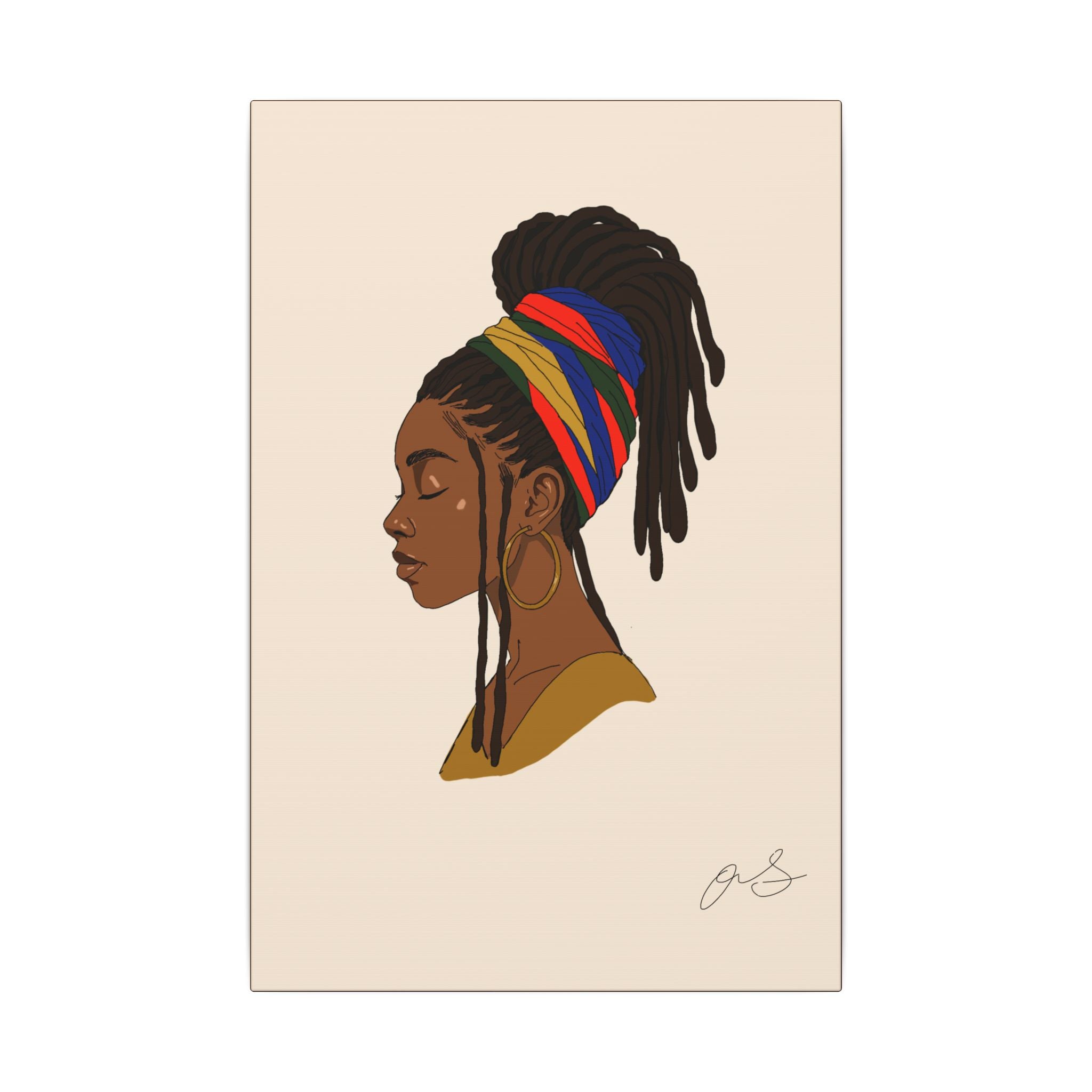 Side of Her Soul (Digital Drawn)
