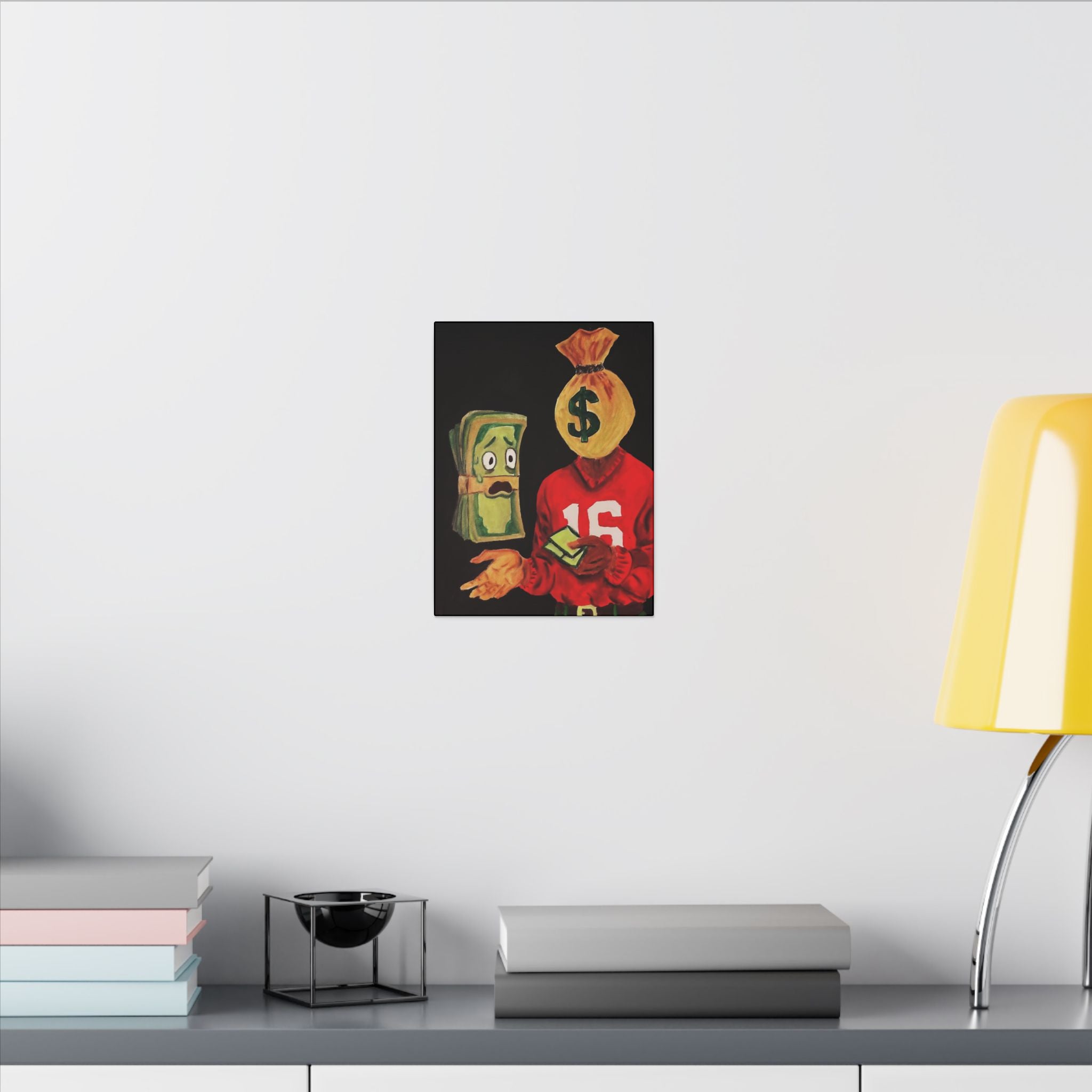 Scared Money Don’t Make No Money (Canvas)