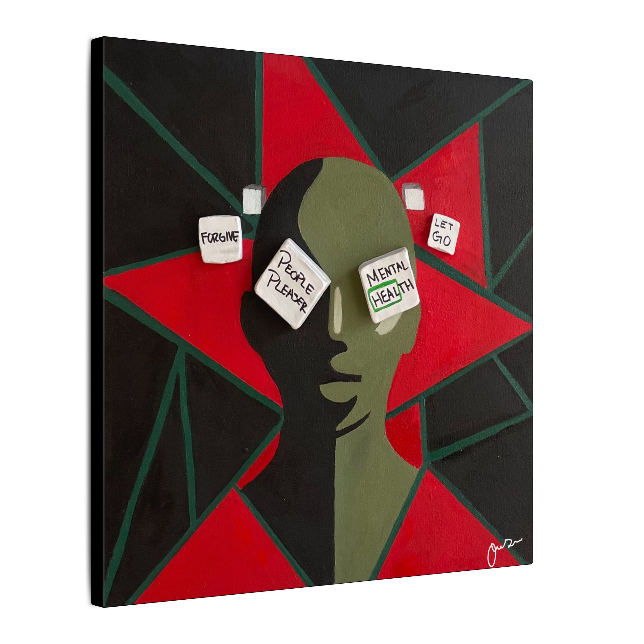Healing In Color Series: Make the Right Choice Pt. 2 (Painted)