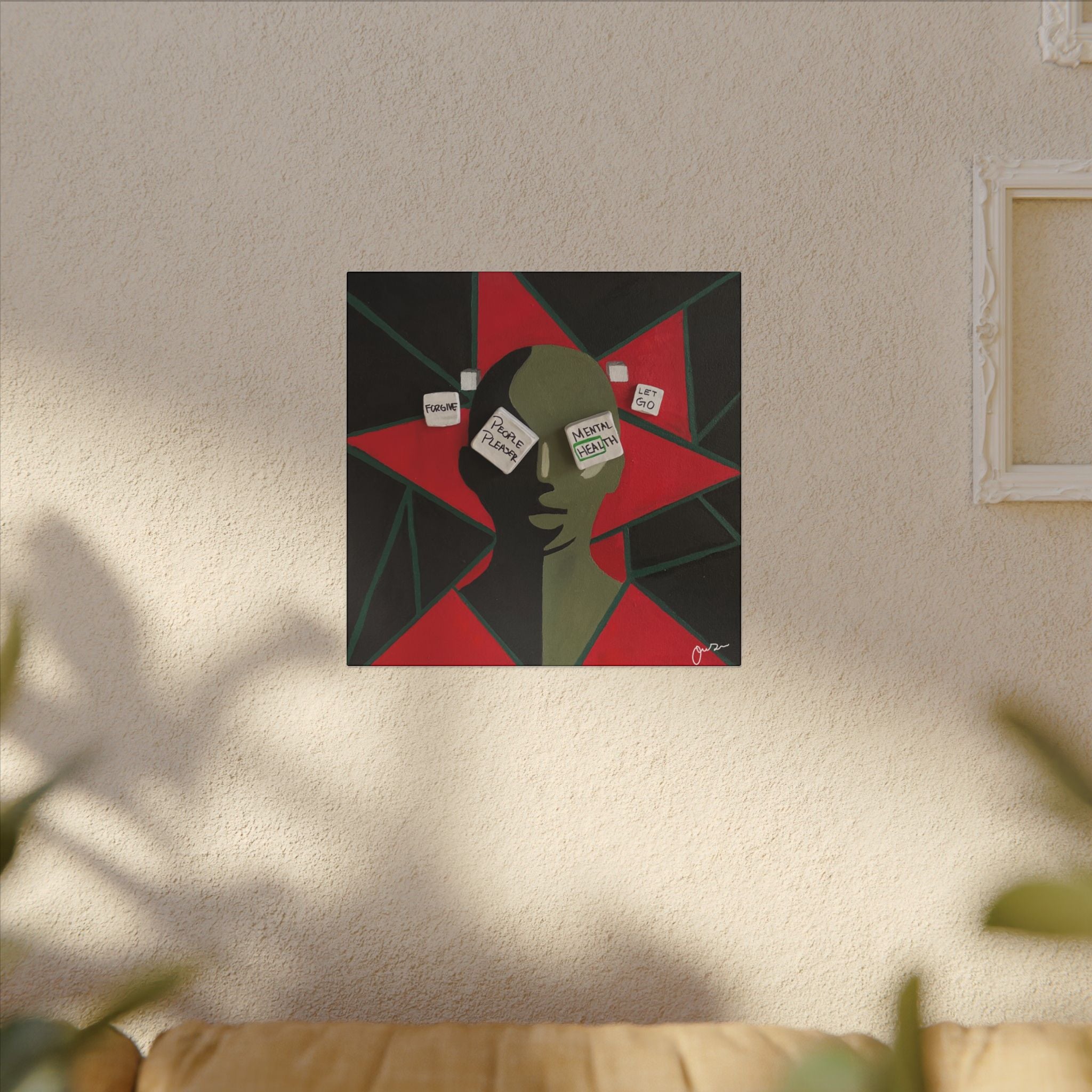Healing In Color Series: Make the Right Choice Pt. 2 (Painted)