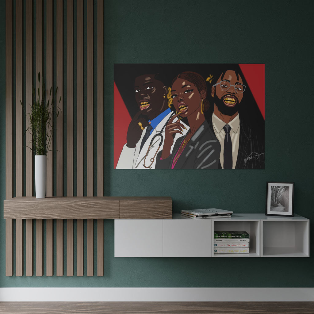 Success Outside the Culture digital drawn Poster