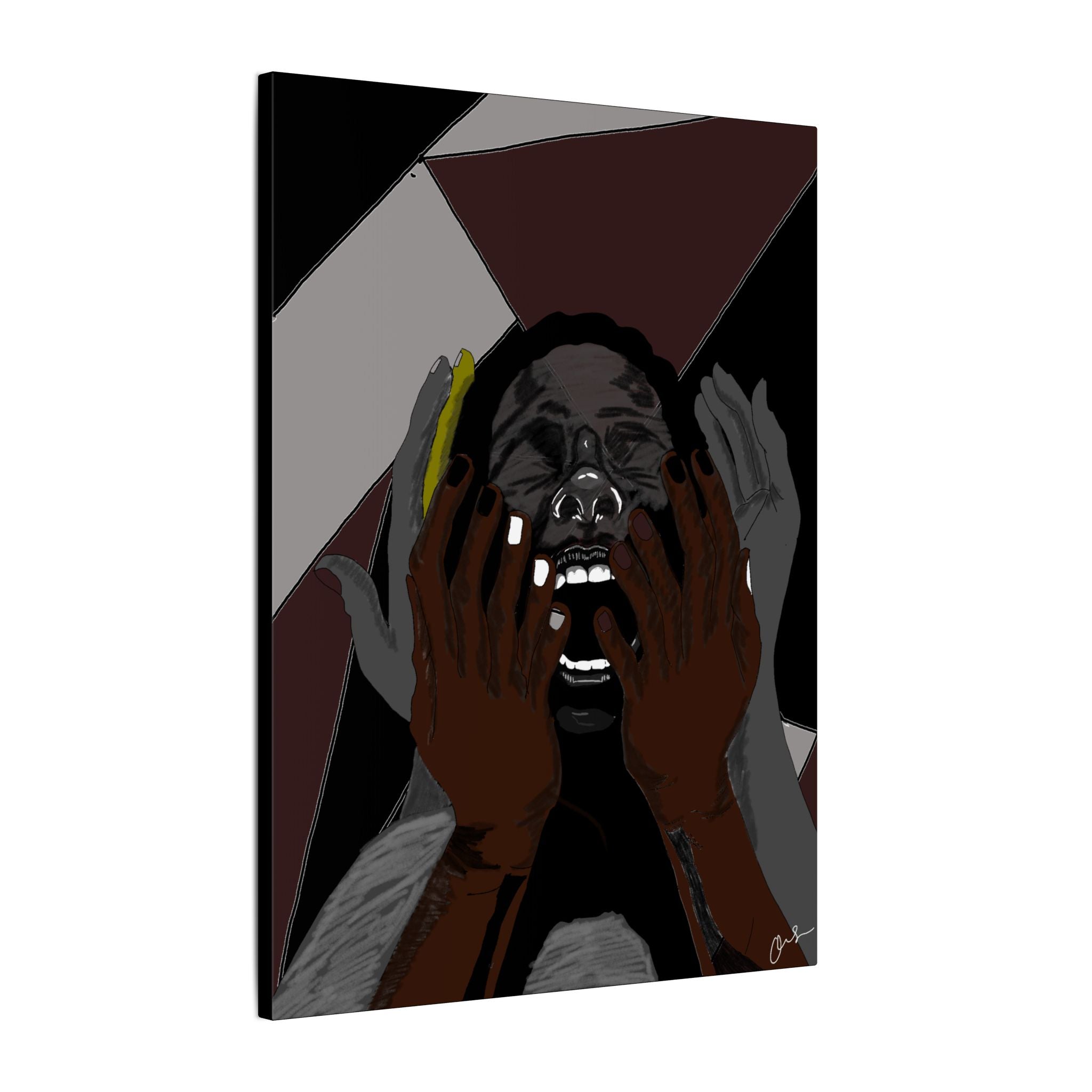 Healing In Color Series Pt. 1: Hands of Emotions (Digital Drawn)