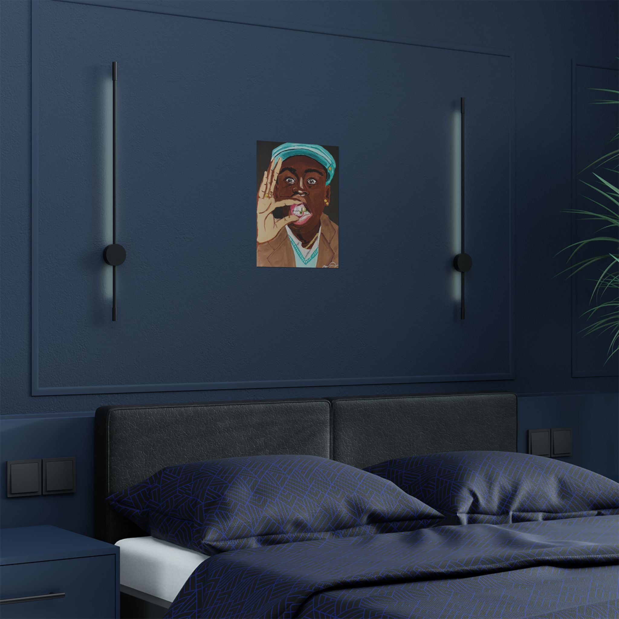 Tyler The Creator Painting Poster