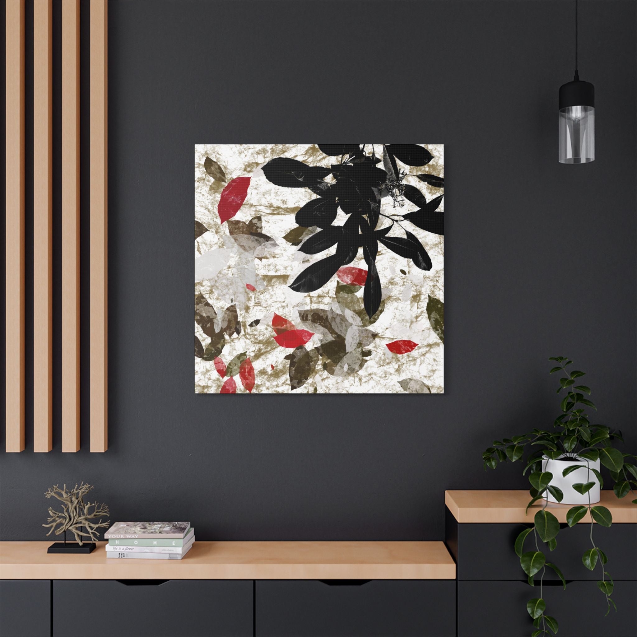 Elegant Leaf (Canvas)